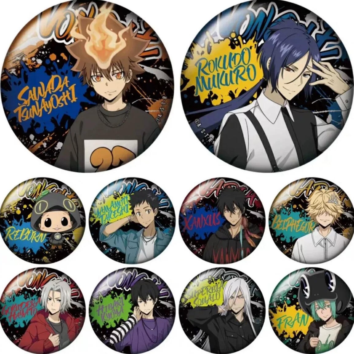 【谷谷goods】家庭教师 日谷 涩谷109快闪油漆吧唧 盲盒