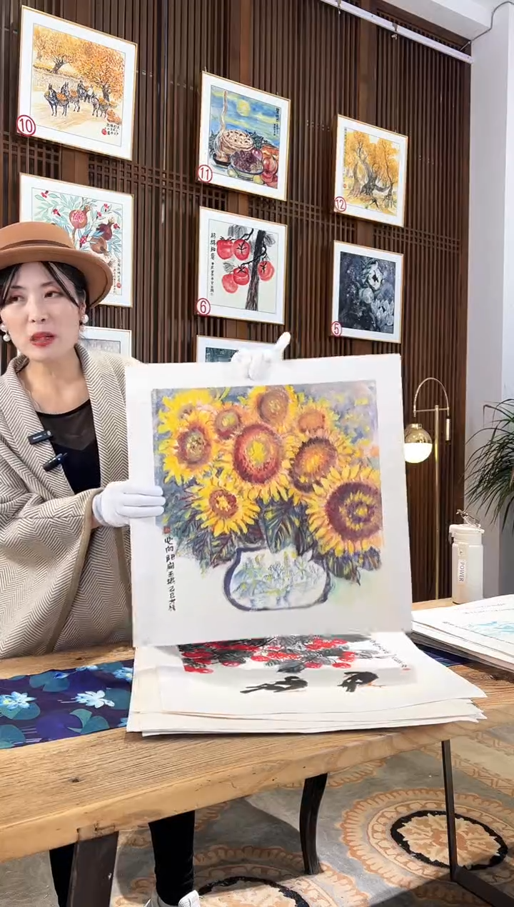 版画耿玉琨名章限量版画S