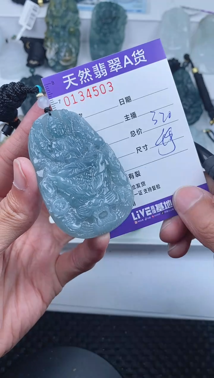 【闪购商品】翡翠颈饰未镶嵌       503