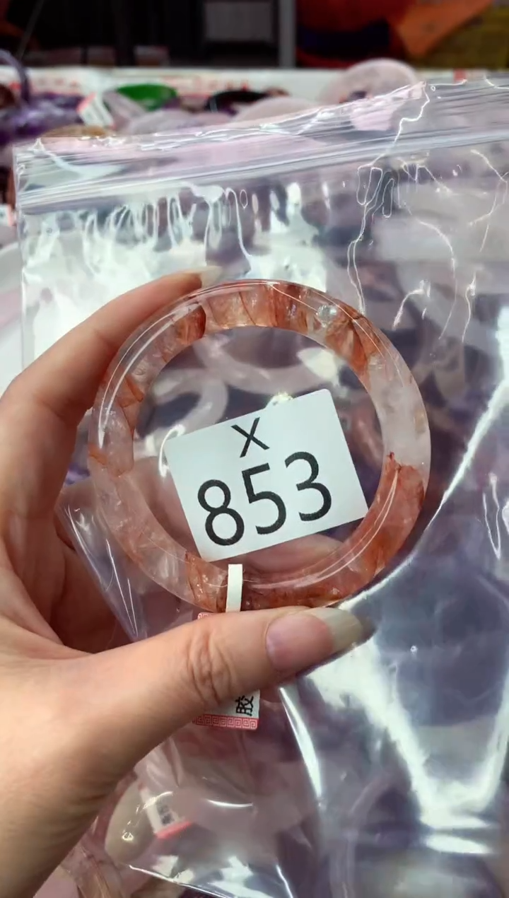 未镶嵌手镯水晶X853-54