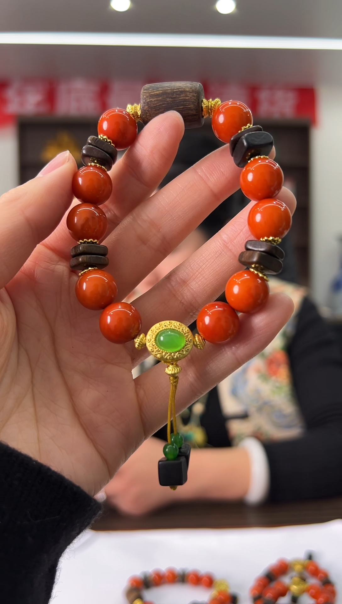 【闪购商品】蜜蜡手链未镶嵌HF953S058