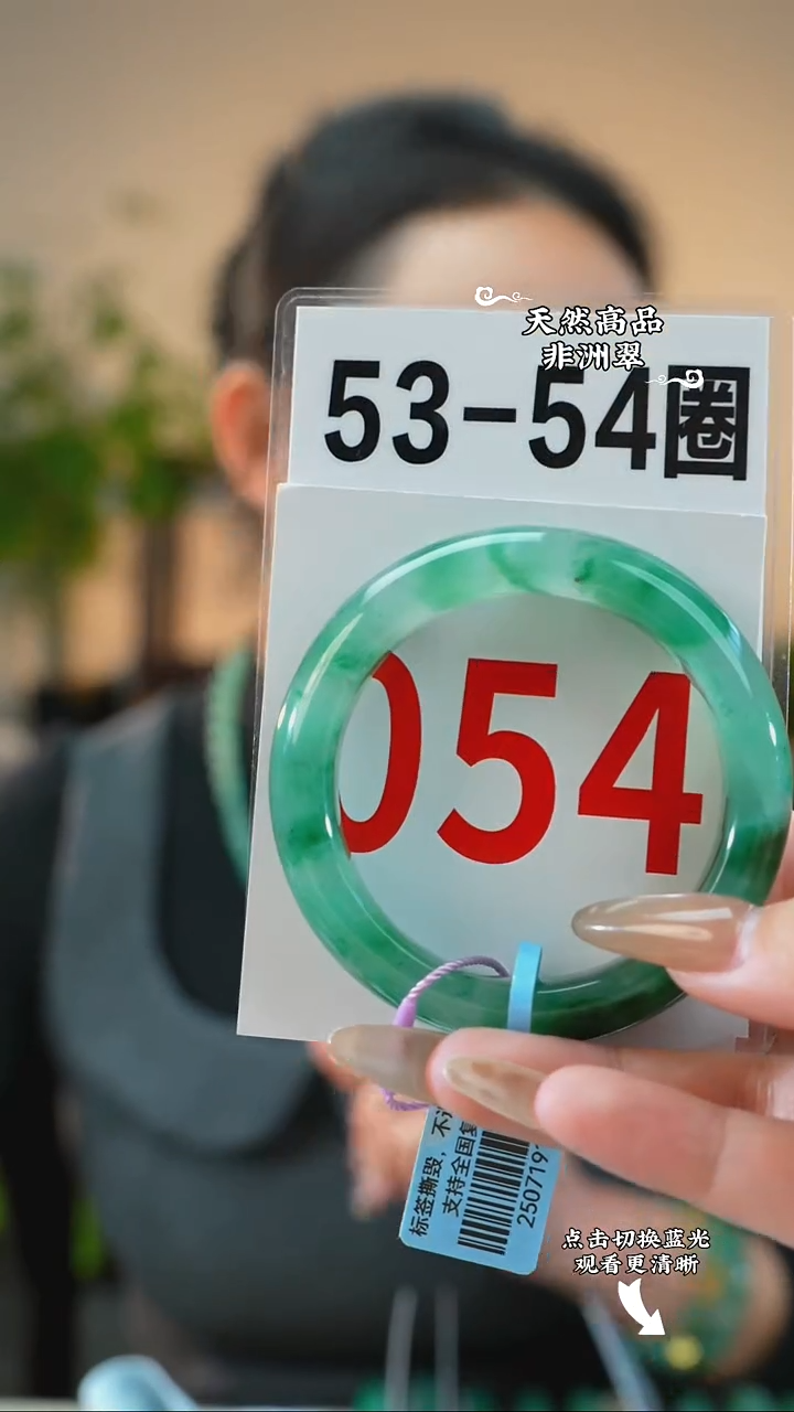 未镶嵌手镯石英质玉（非洲翠）54