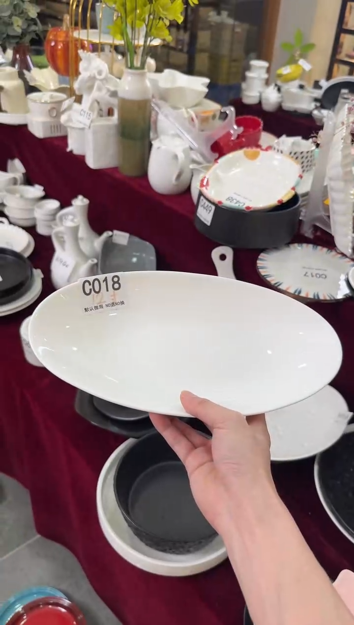 摆件陶C018   陶瓷餐具库存微瑕