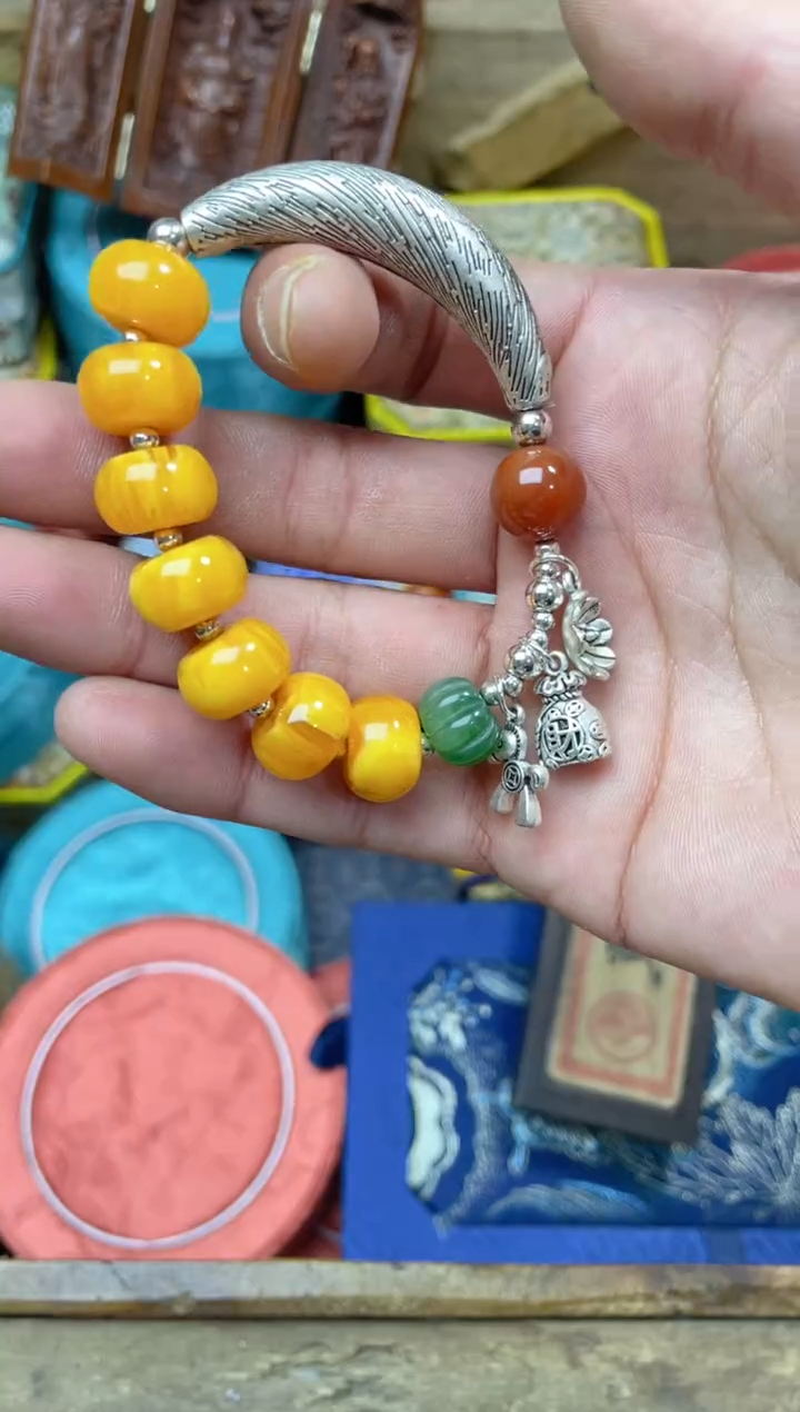 【闪购商品】蜜蜡手链未镶嵌点击链接下单即可