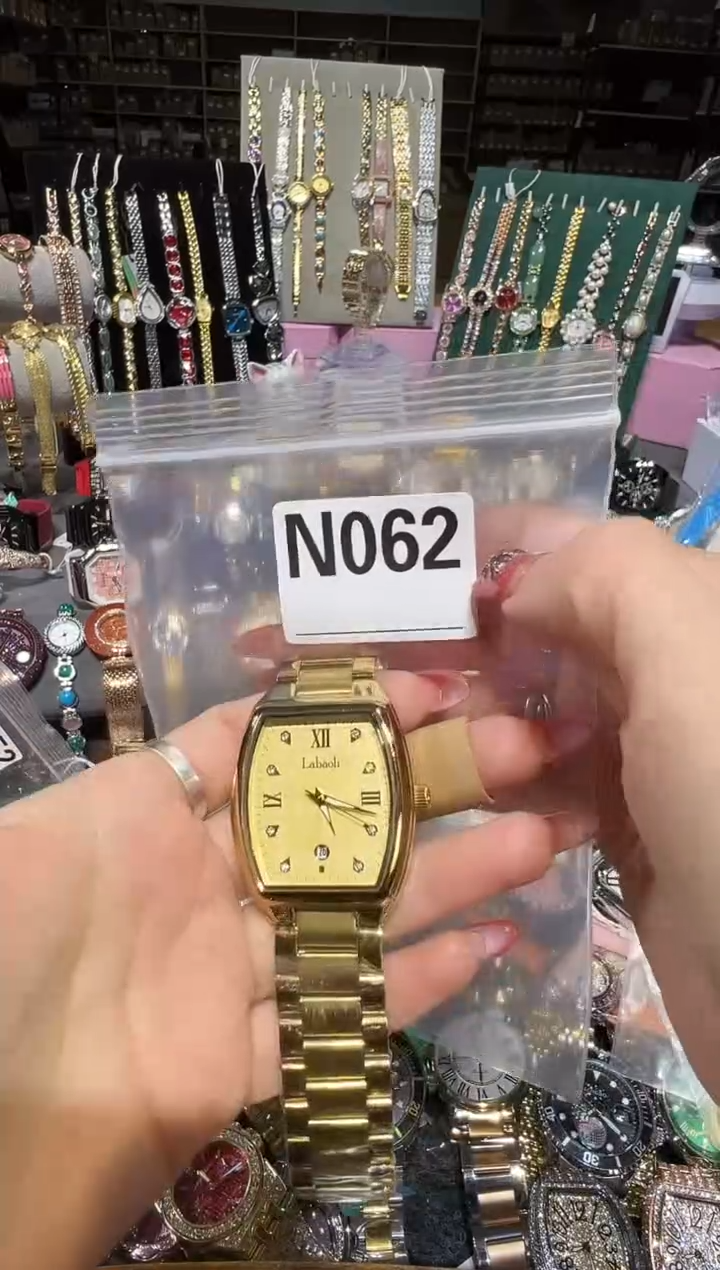 石英机芯不锈钢不锈钢直播定闪专用