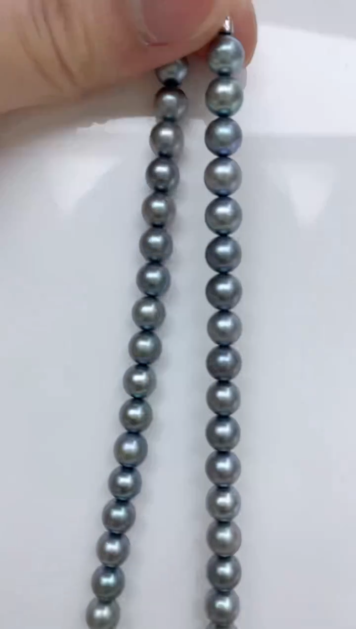 海水珍珠银S925镶嵌颈饰海水珍珠项链