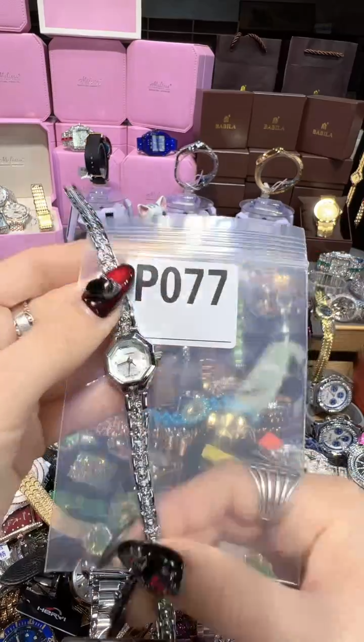 石英机芯不锈钢不锈钢直播定闪专用