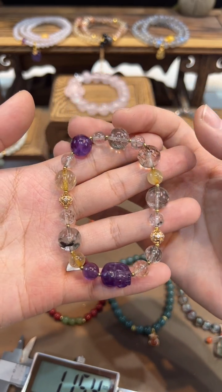 【闪购商品】水晶手绳未镶嵌@@手饰