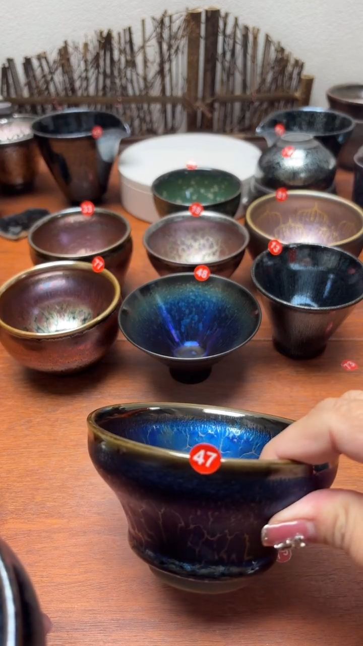 【闪购商品】茶盏47号建盏工匠茶器