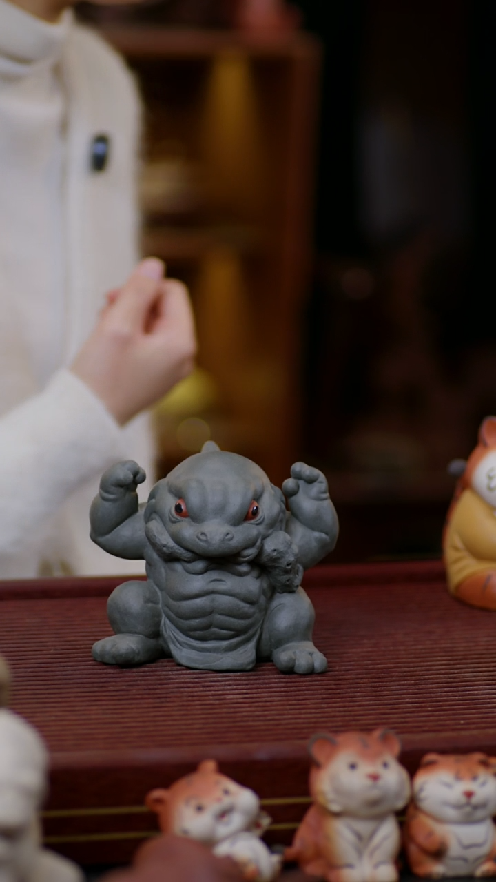 【闪购商品】紫砂茶宠紫砂鲨鱼