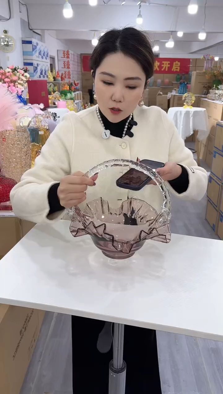 【闪购商品】琉璃泰疆花器D-5晚