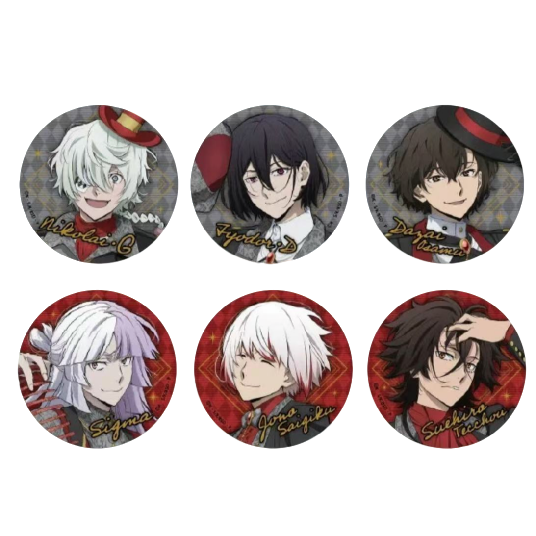 【文豪野犬日谷】文豪野犬东京塔吧唧徽章