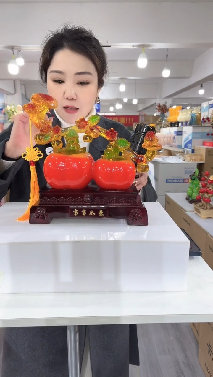 【闪购商品】无铅玻璃泰宁花器Z-品71