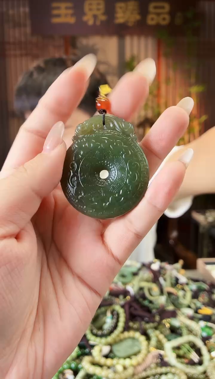 颈饰未镶嵌和田玉多样性发货拍一发一