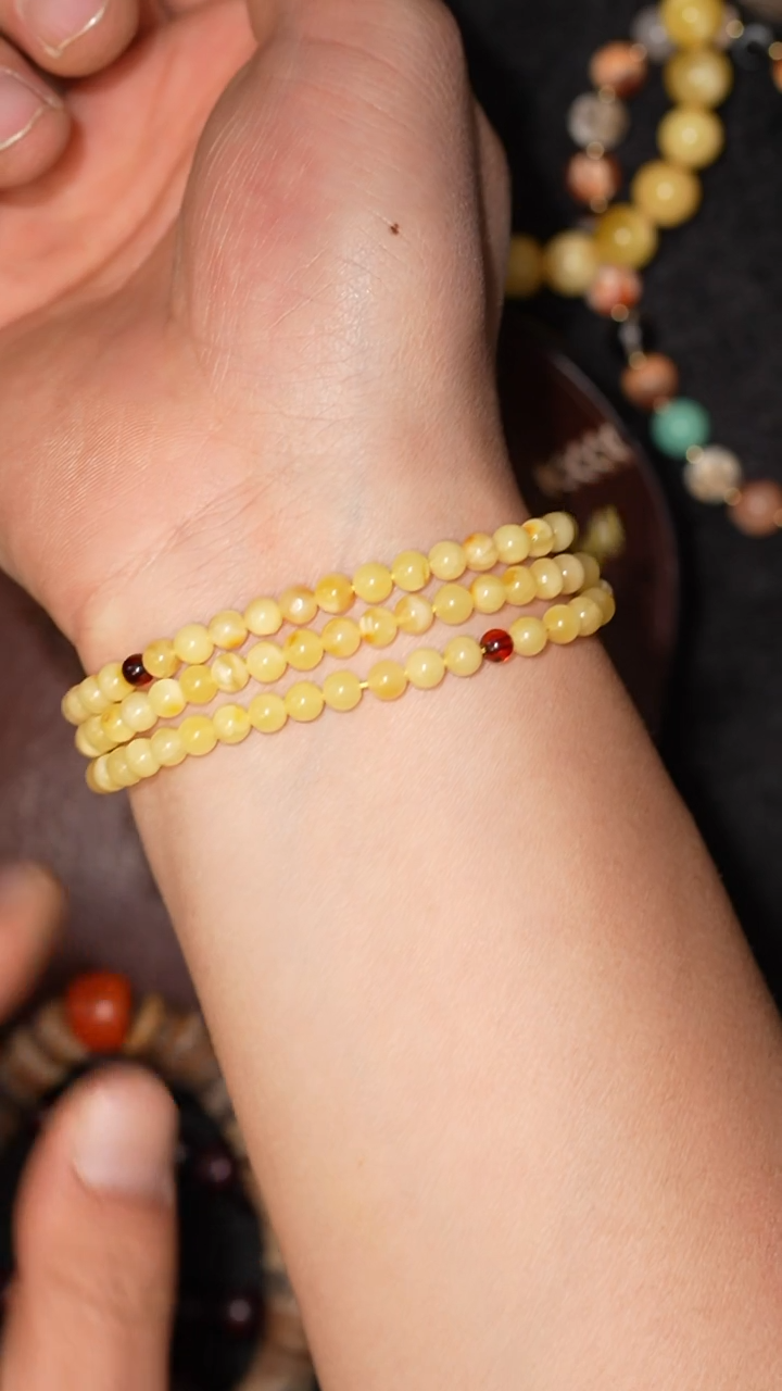 【闪购商品】蜜蜡颈饰未镶嵌冲赛康胡子哥，DIY一37