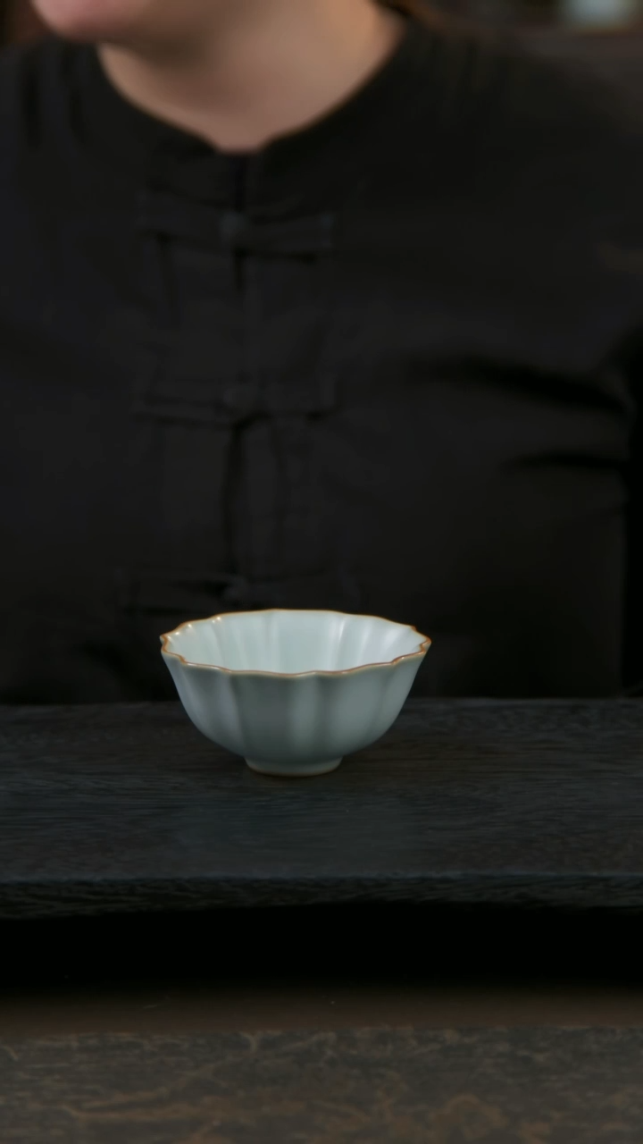 【闪购商品】杯荷瓣杯（开片不开片可选，默认开片）