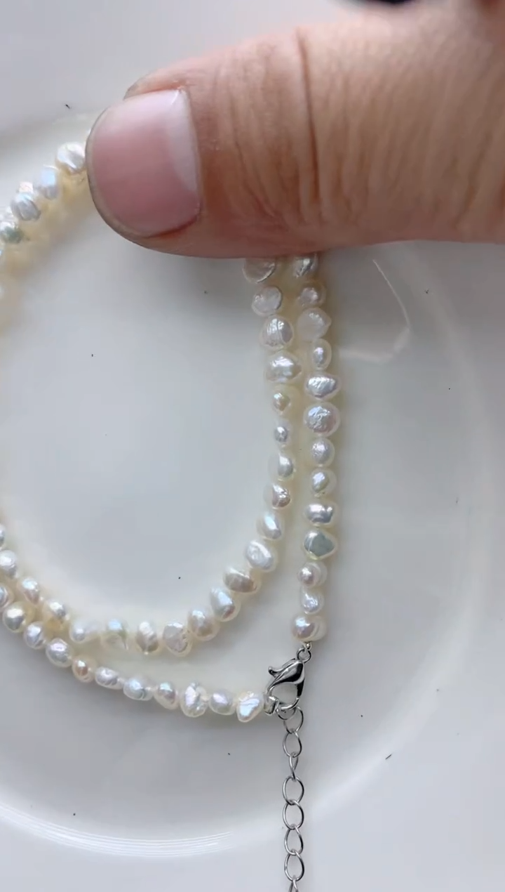 淡水珍珠未镶嵌颈饰2318