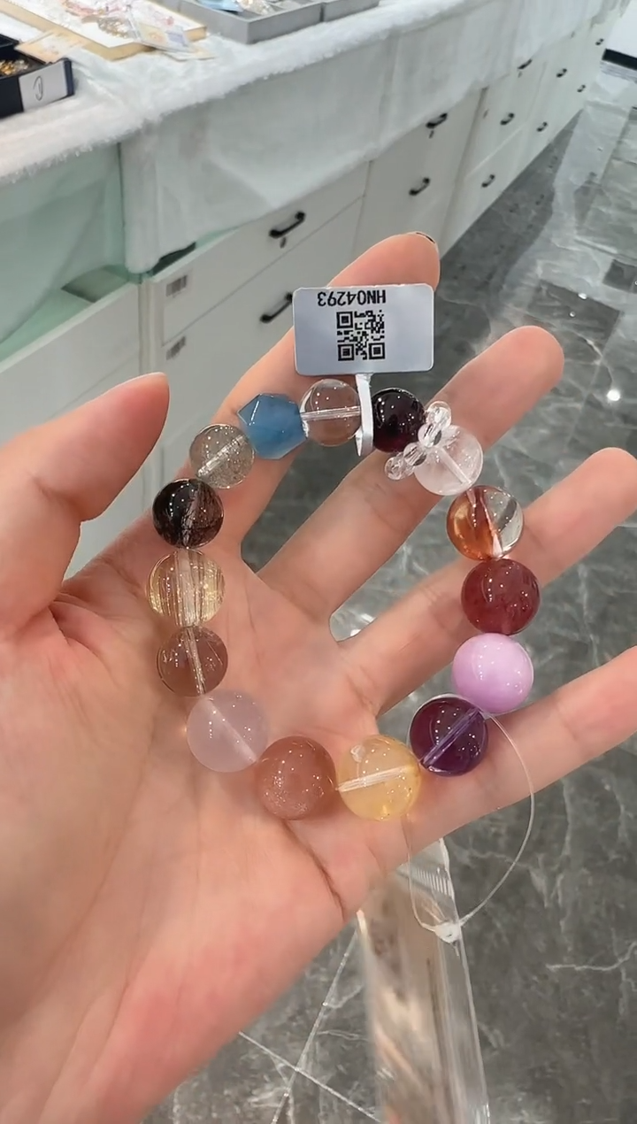 水晶手串未镶嵌手串