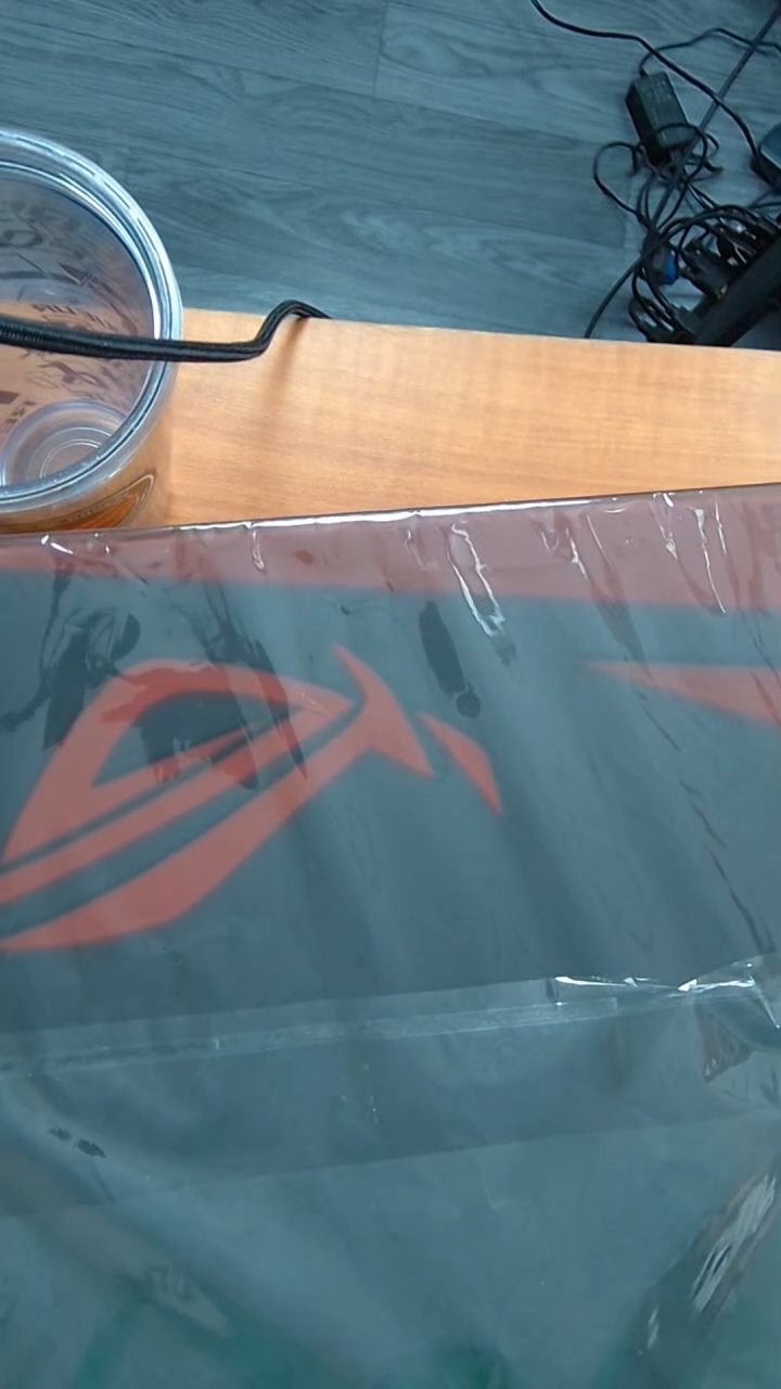 rog 黑红色 小号绝影圆点