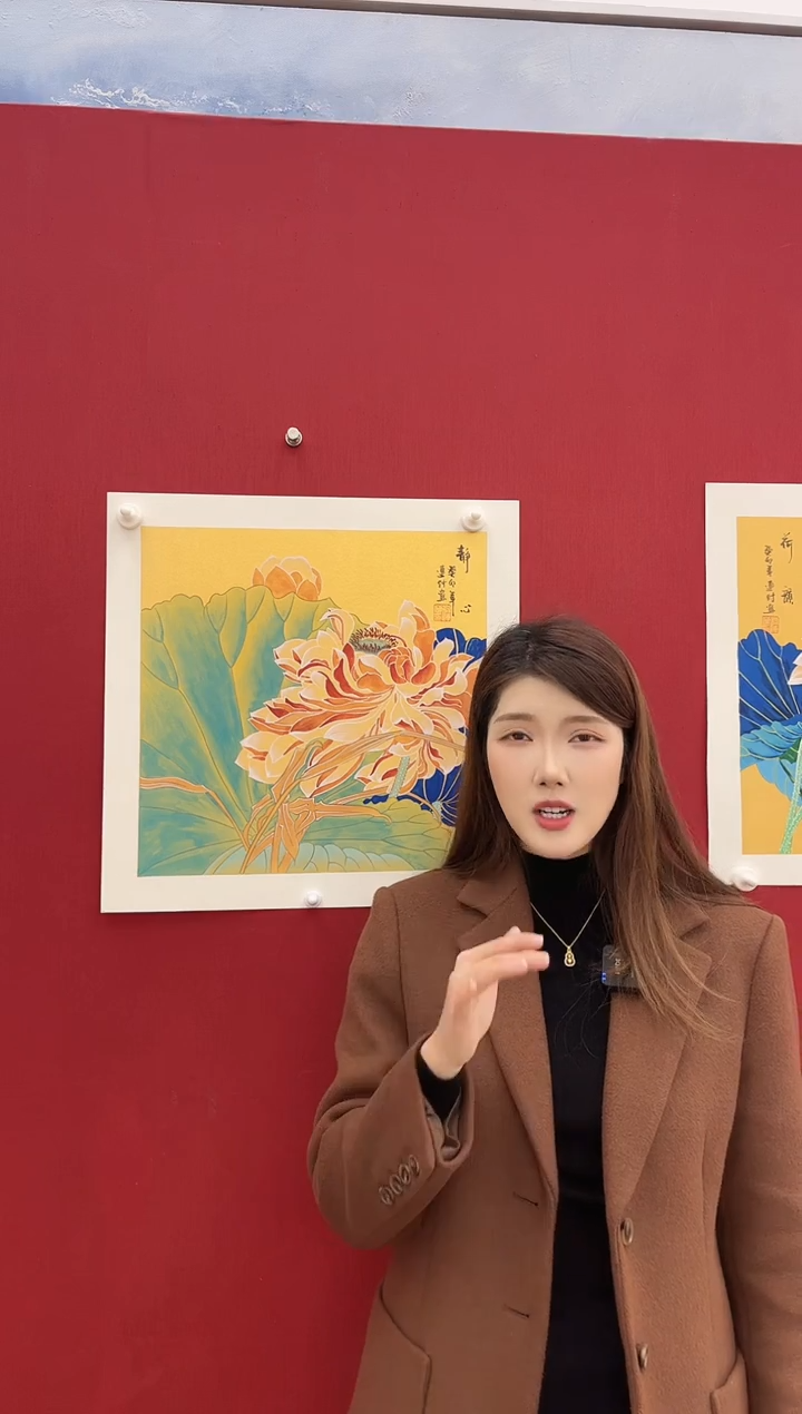 国画刘连付老师画作