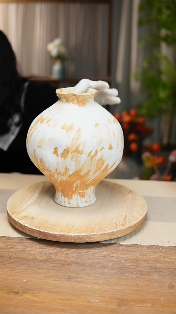 【闪购商品】陶瓷 花器诧寂黄灯笼