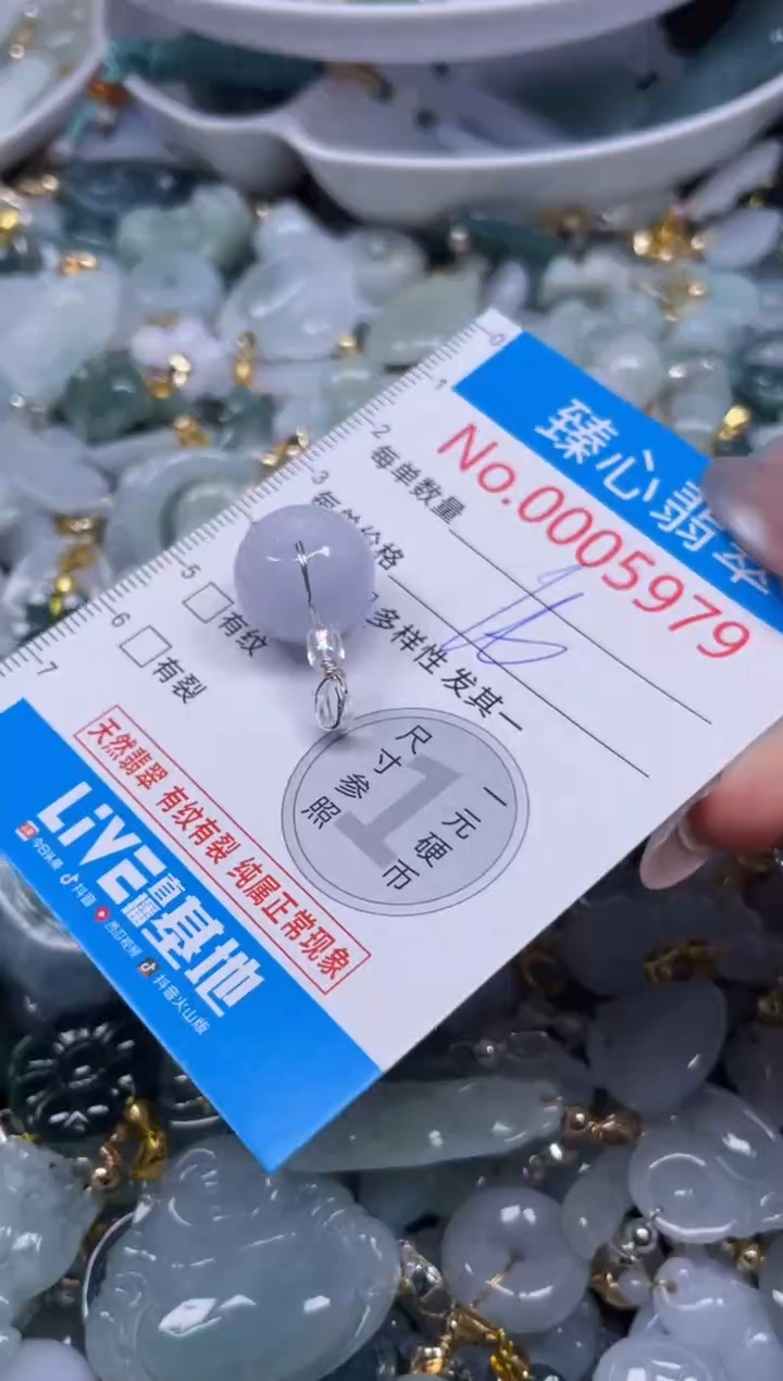 颈饰未镶嵌翡翠5979