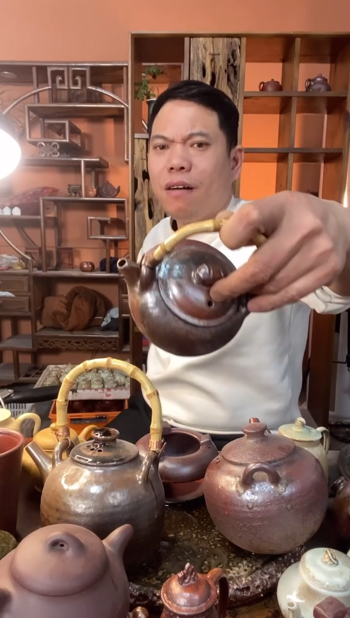 【闪购商品】紫砂手工柴烧茶具茶器手工柴烧茶具茶器