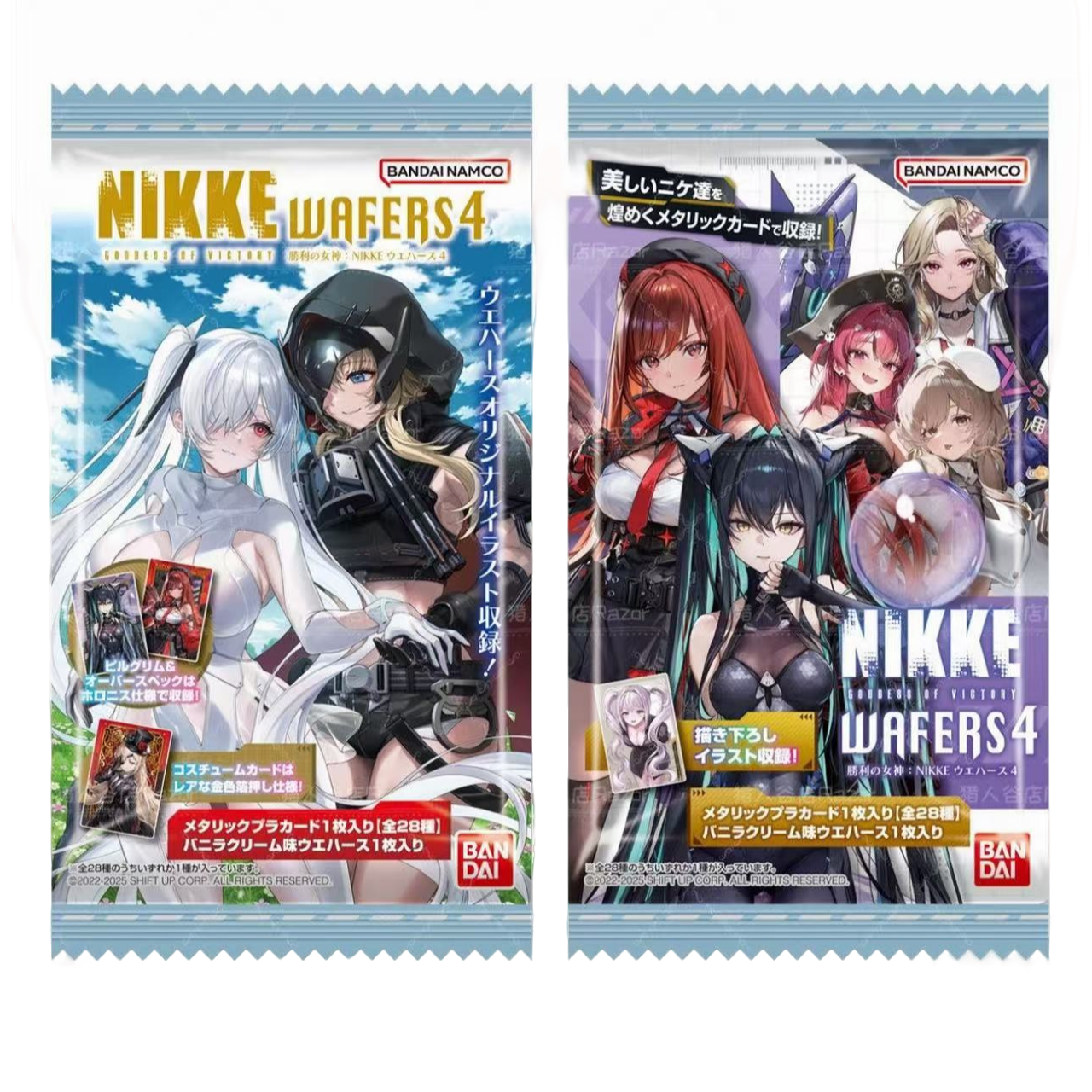 日版胜利女神食玩卡第四弹 妮姬nikke食玩胜利女神（盲盒待拆）