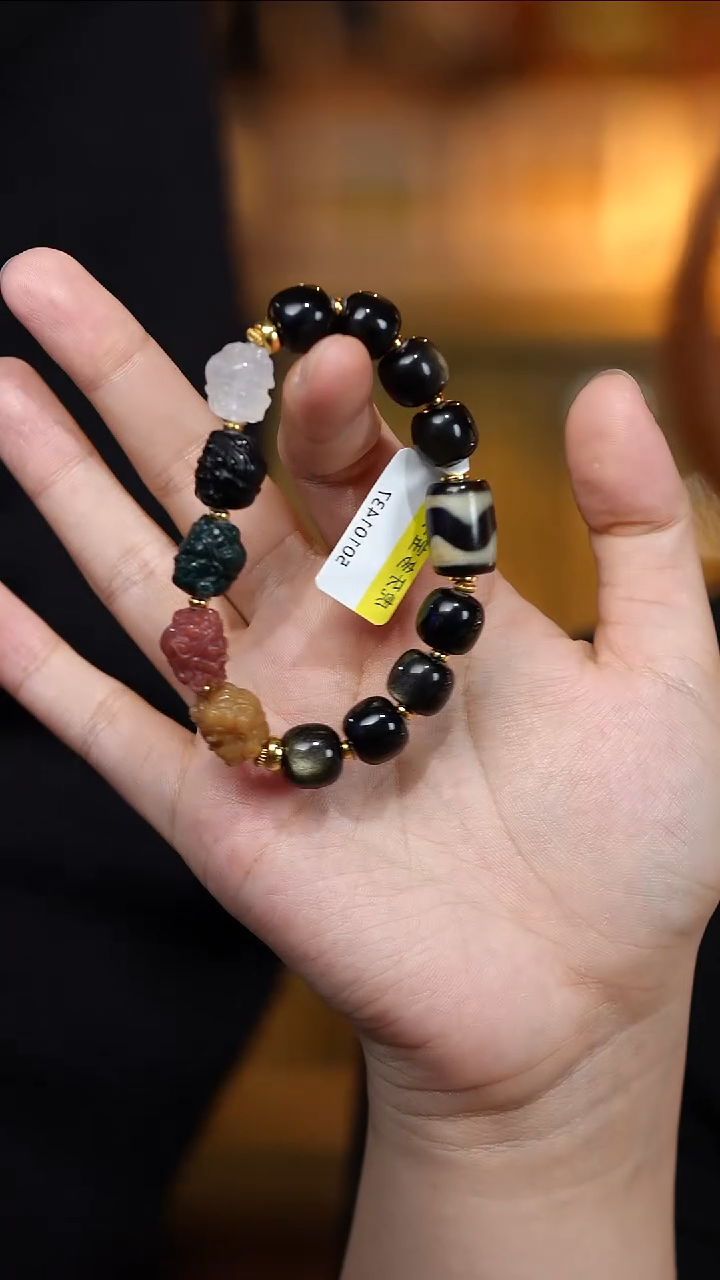 玛瑙/玉髓（覆膜）颈饰未镶嵌多宝项链多样性发其一