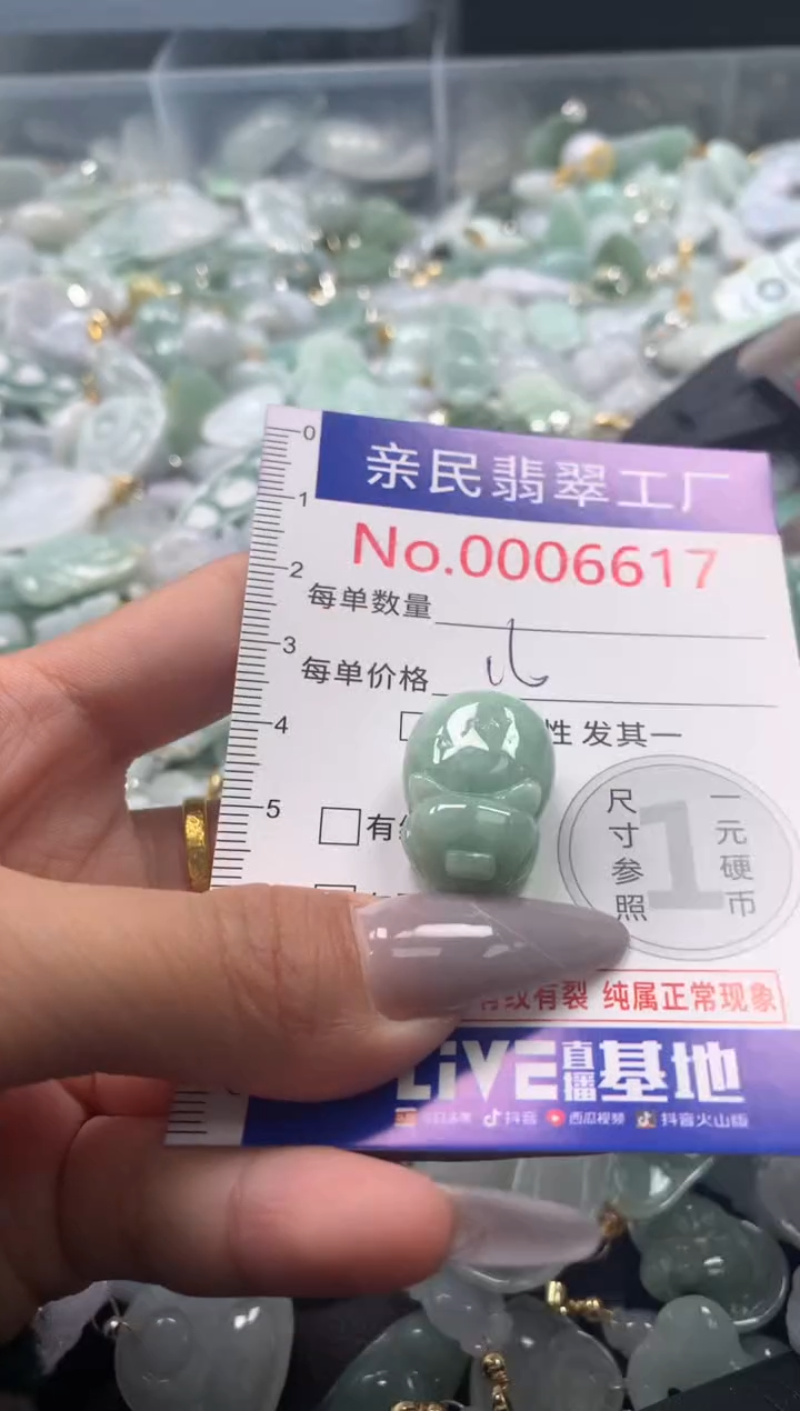 颈饰未镶嵌翡翠6617