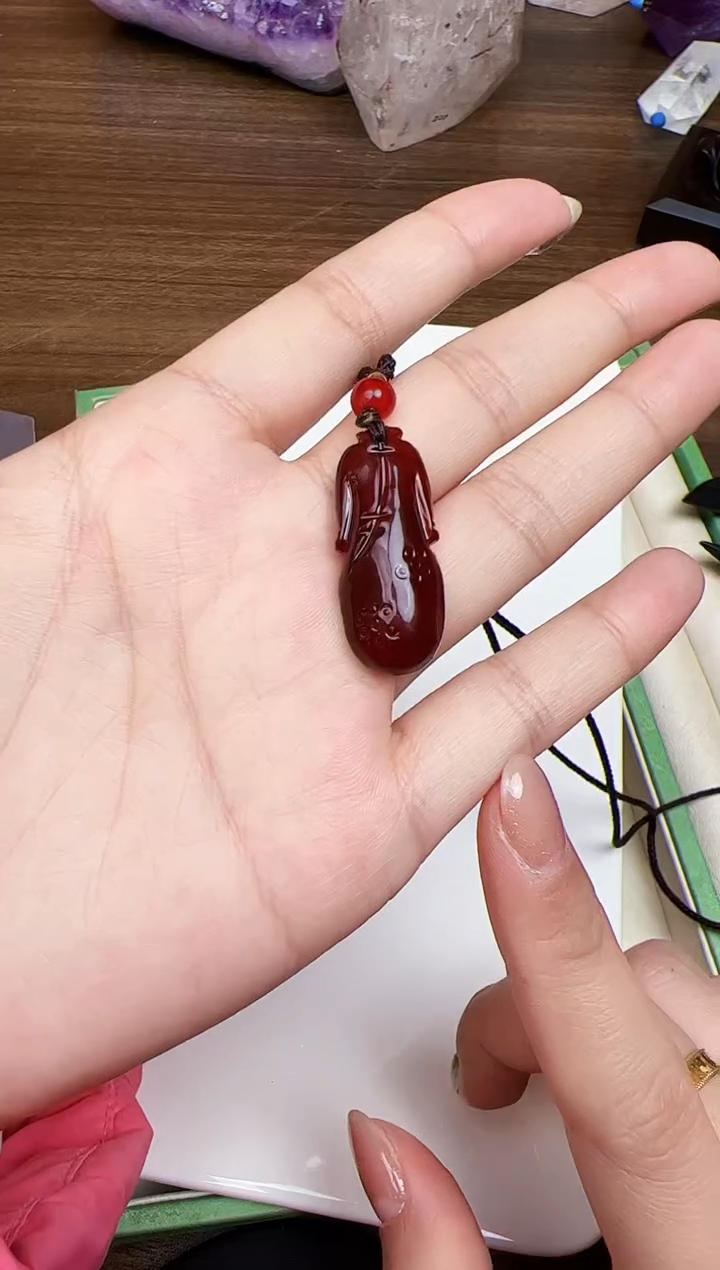 血珀项链未镶嵌悦3751