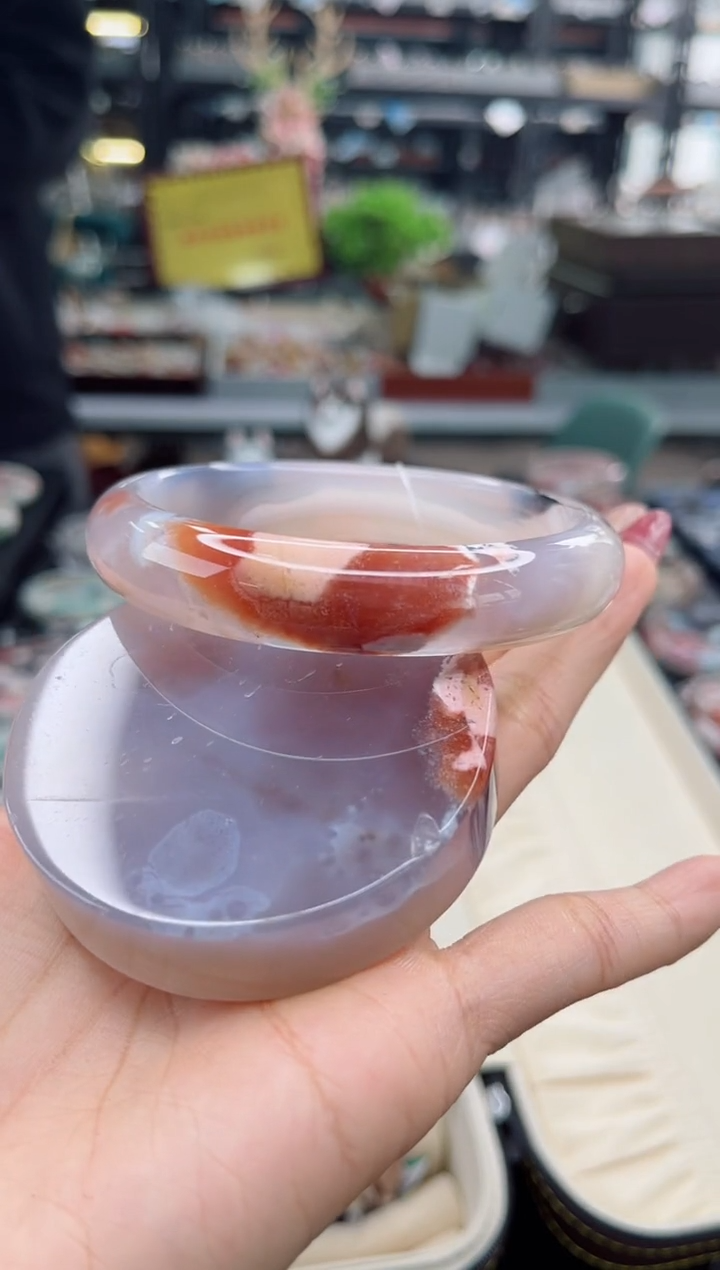 【闪购商品】石英质玉手镯未镶嵌65圈口（赠品镯心）6283888