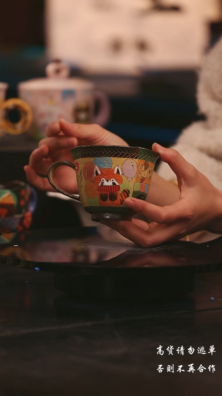 陶瓷景德镇可爱设计师款陶瓷 