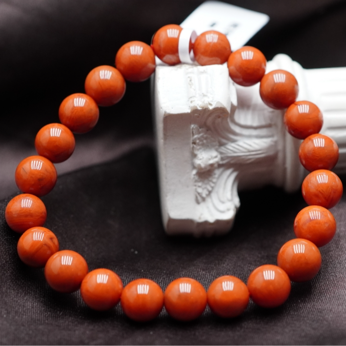 南红手串8.5+ AJ061104