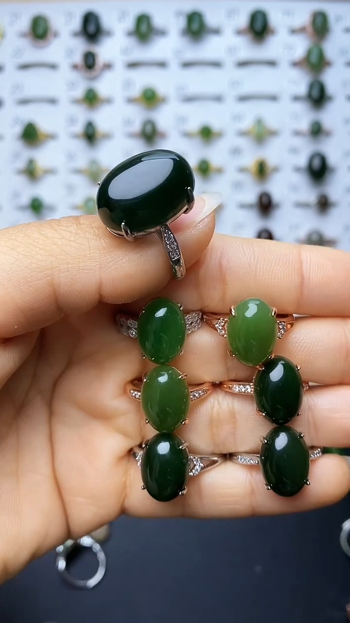 【闪购商品】和田玉戒指未镶嵌1