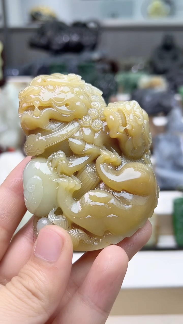 【闪购商品】和田玉把件未镶嵌挂件