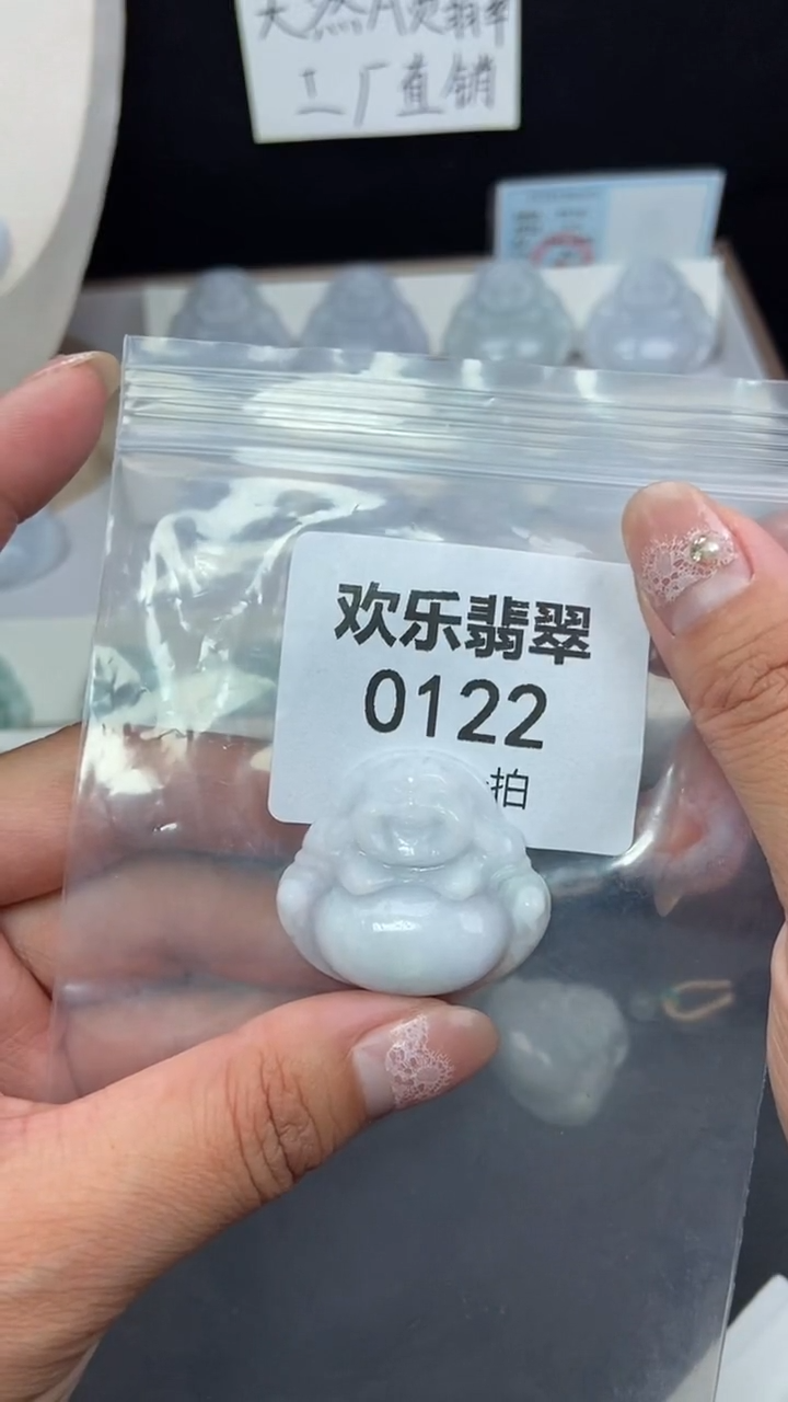 颈饰未镶嵌翡翠缅甸天然翡翠0122