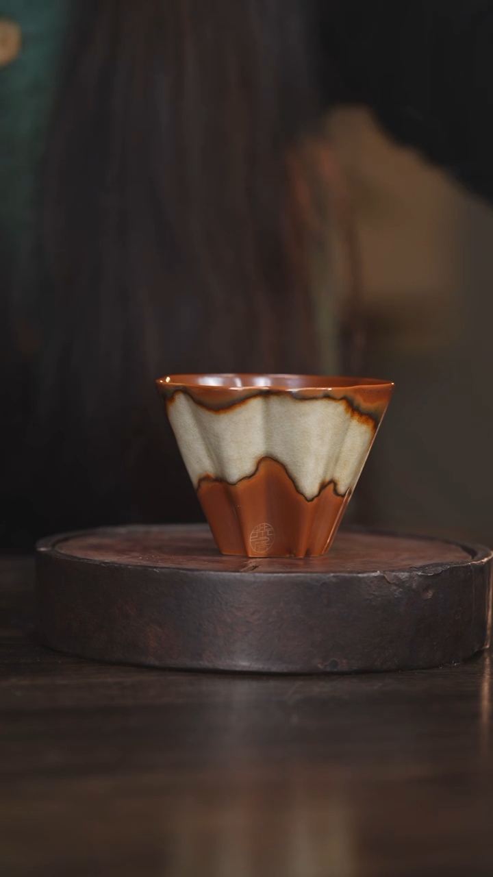 【闪购商品】杯42柴房陶瓷柴烧主人杯