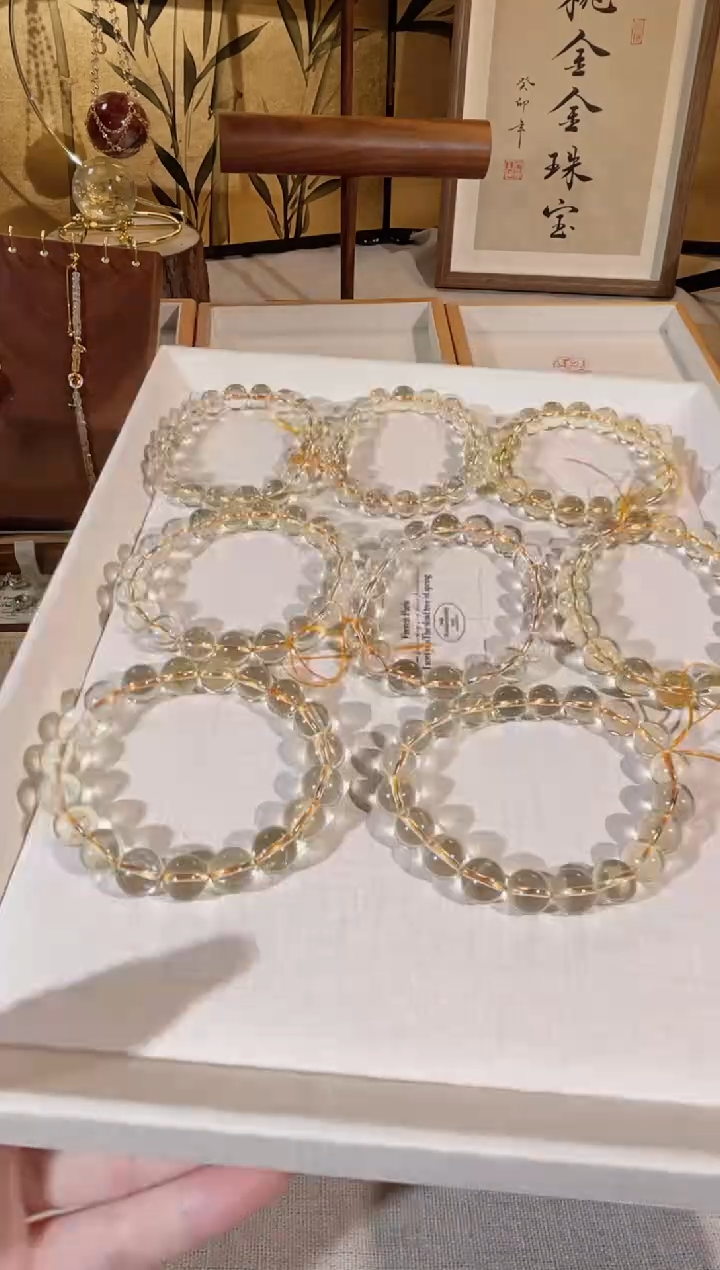 水晶手链未镶嵌SS032（10-11mm）多样性发一 颜色微差