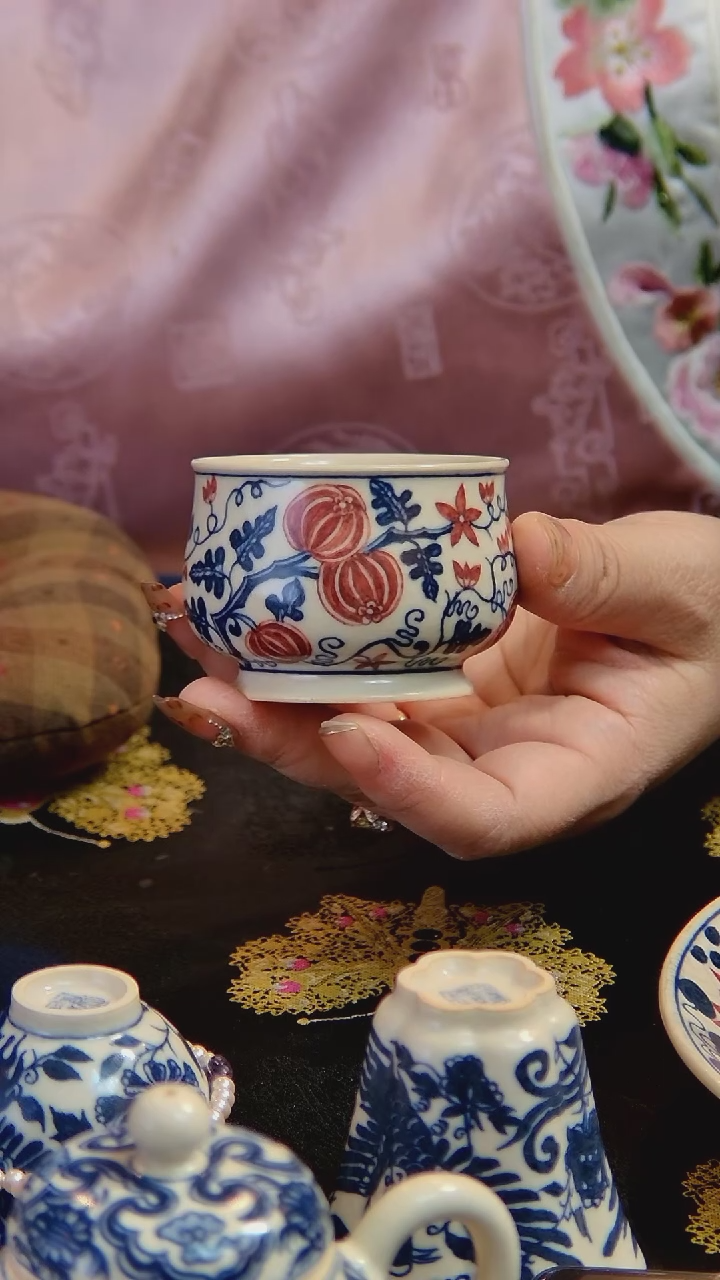 【闪购商品】茶具主人杯西瓜60毫升