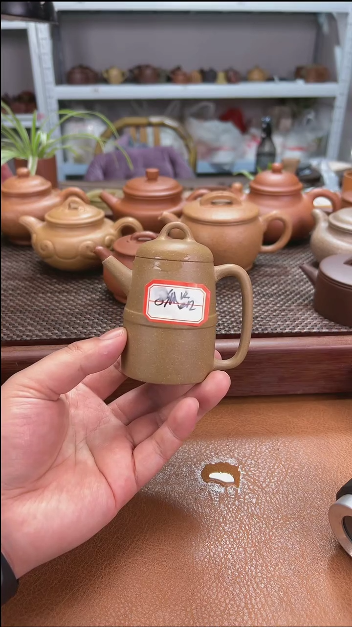 【闪购商品】紫砂茶壶120毫升秦权孤品