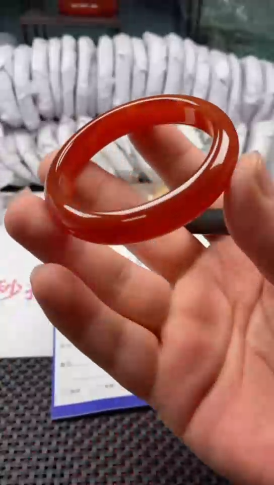 【闪购商品】玛瑙/玉髓手镯未镶嵌90-55多样性发货看清圈口下单