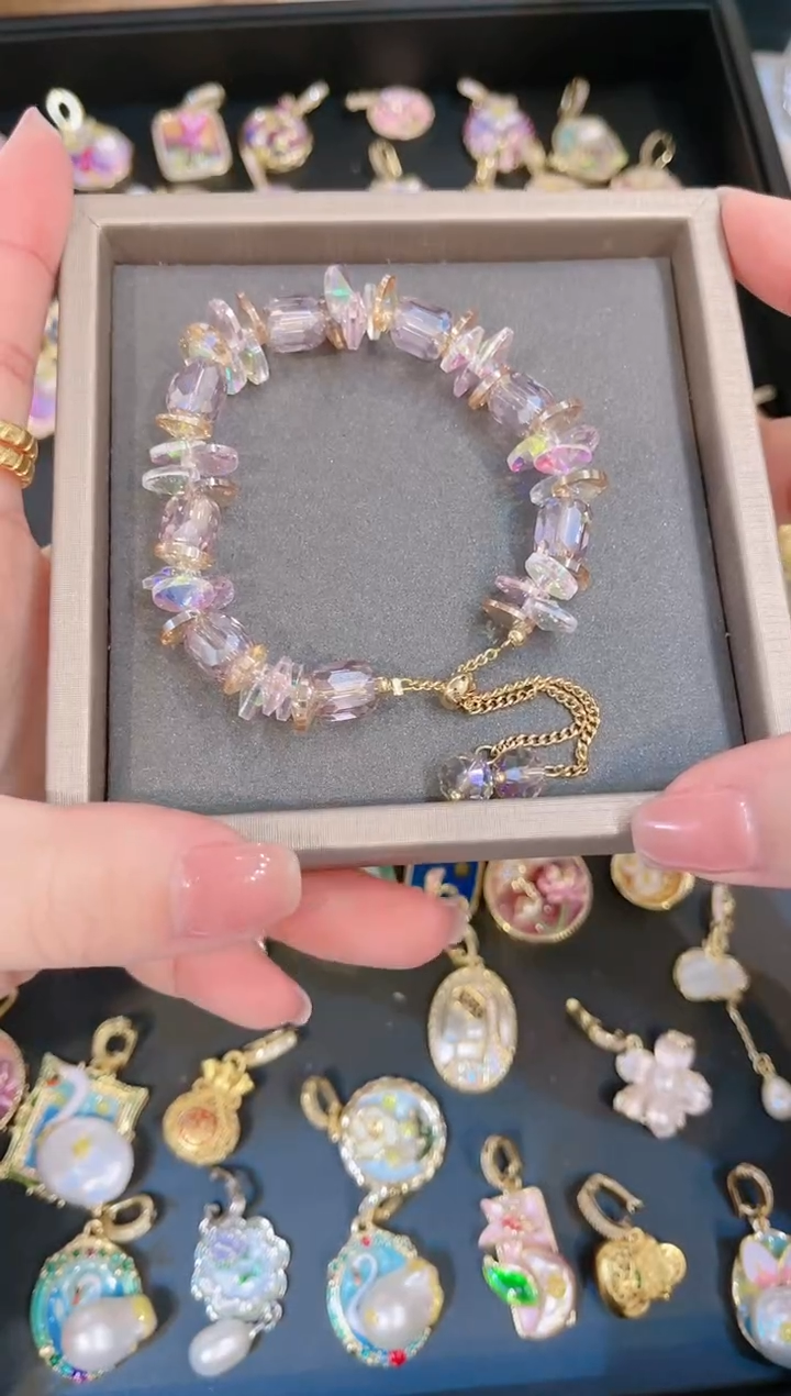 【闪购商品】淡水珍珠颈饰合金手链