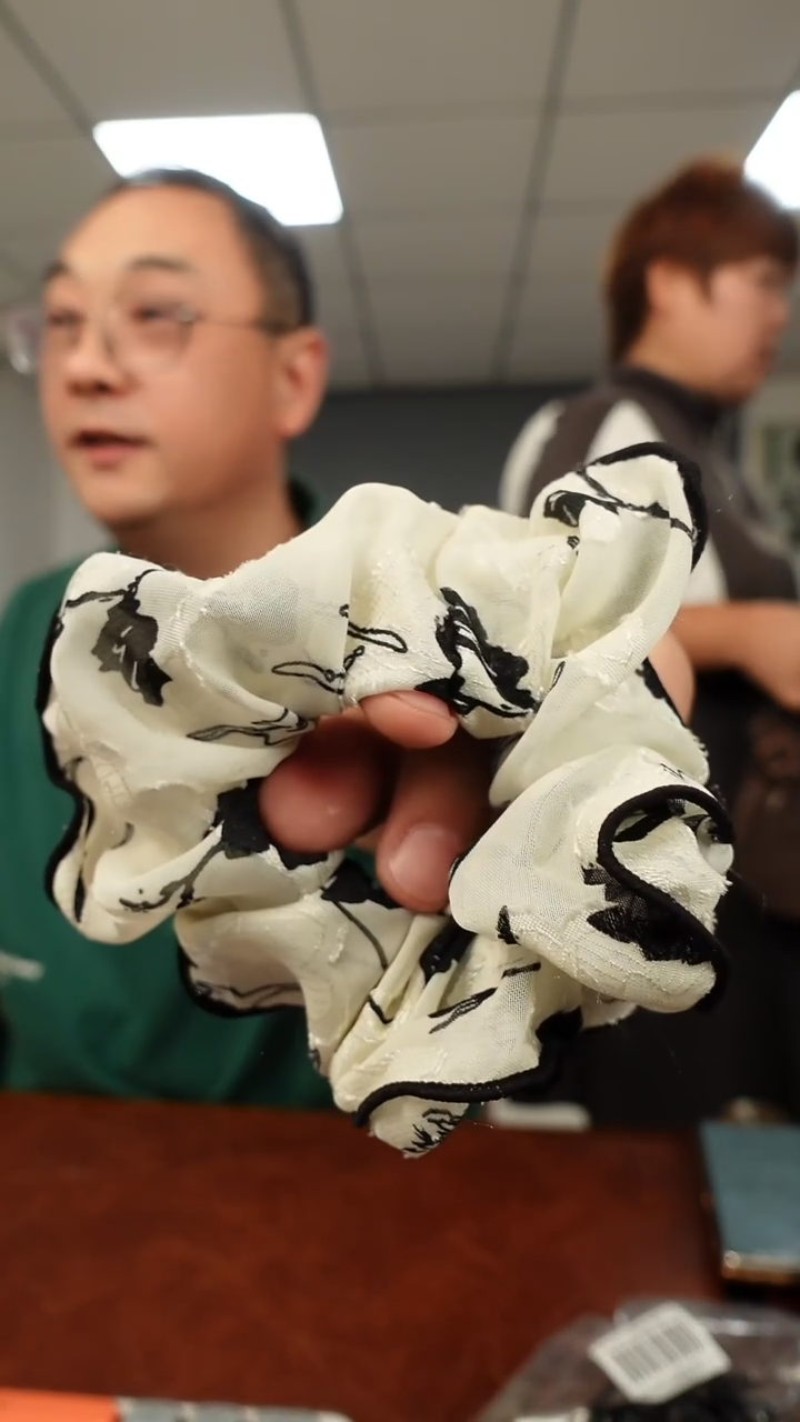 非金属布艺港风 头花 