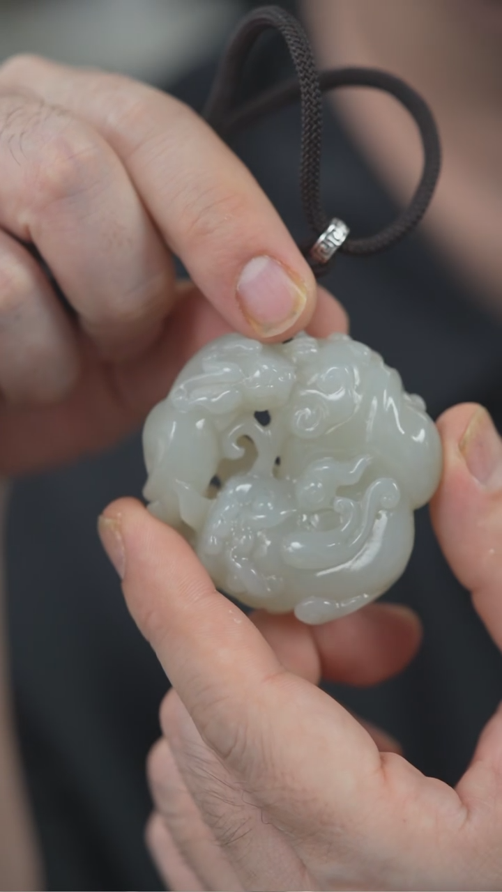 颈饰未镶嵌和田玉貔貅5 1.6 