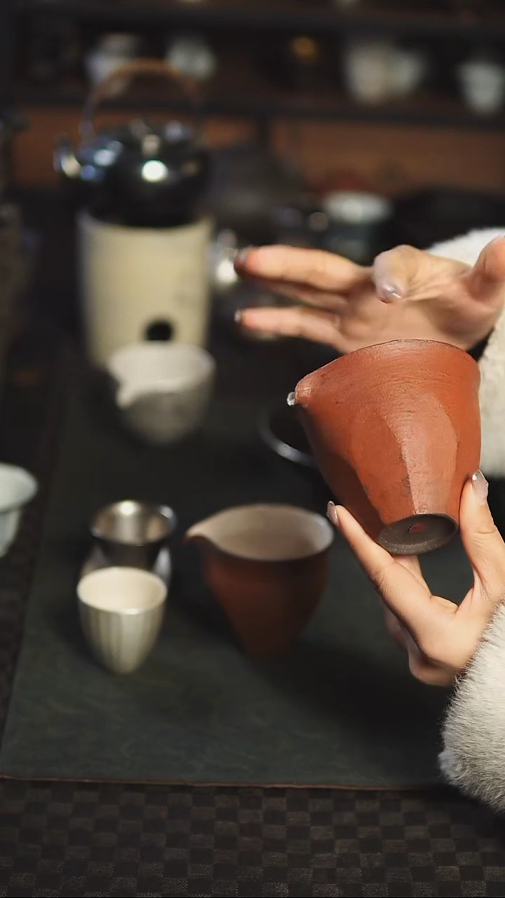 【闪购商品】松风舍 粉引系列公道杯