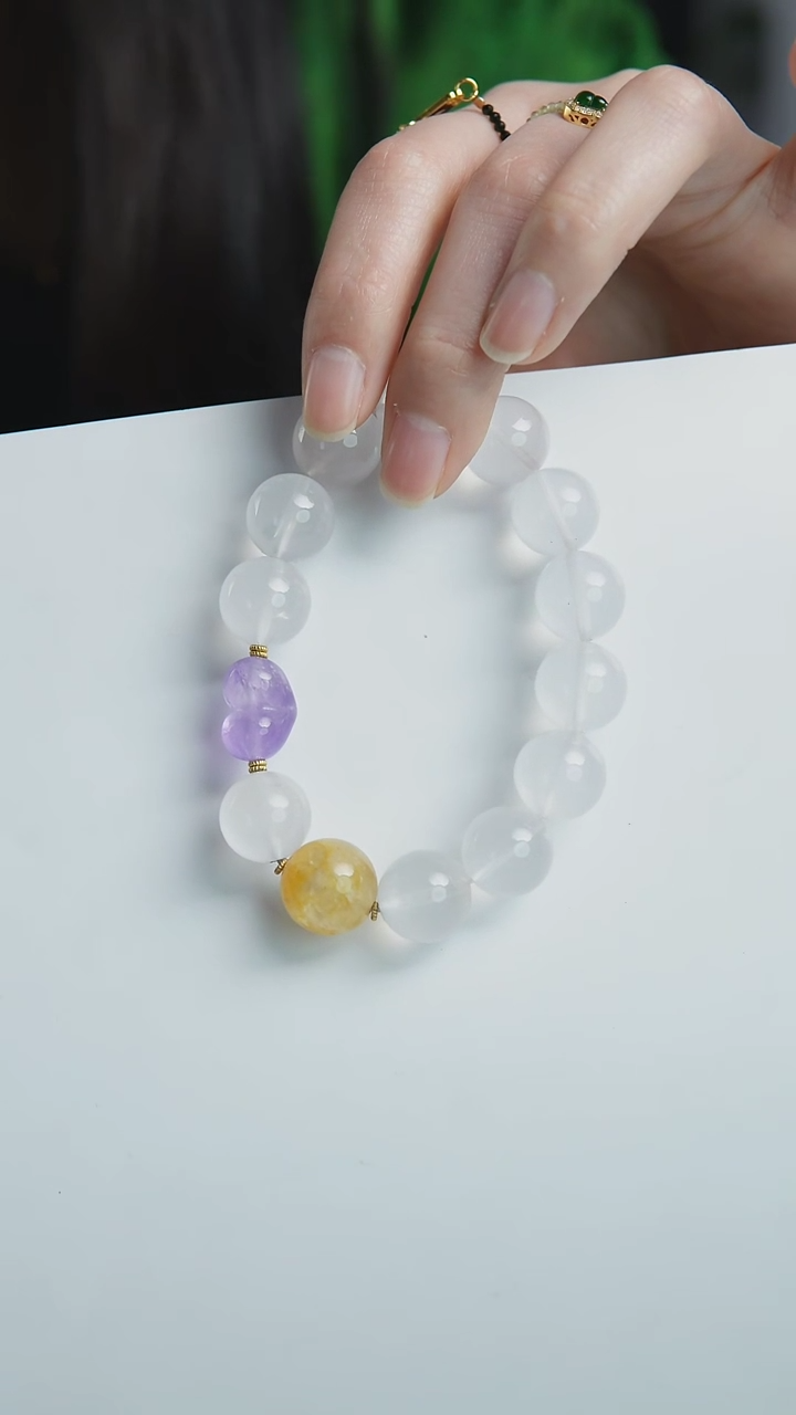 【闪购商品】水晶手链未镶嵌水晶手串