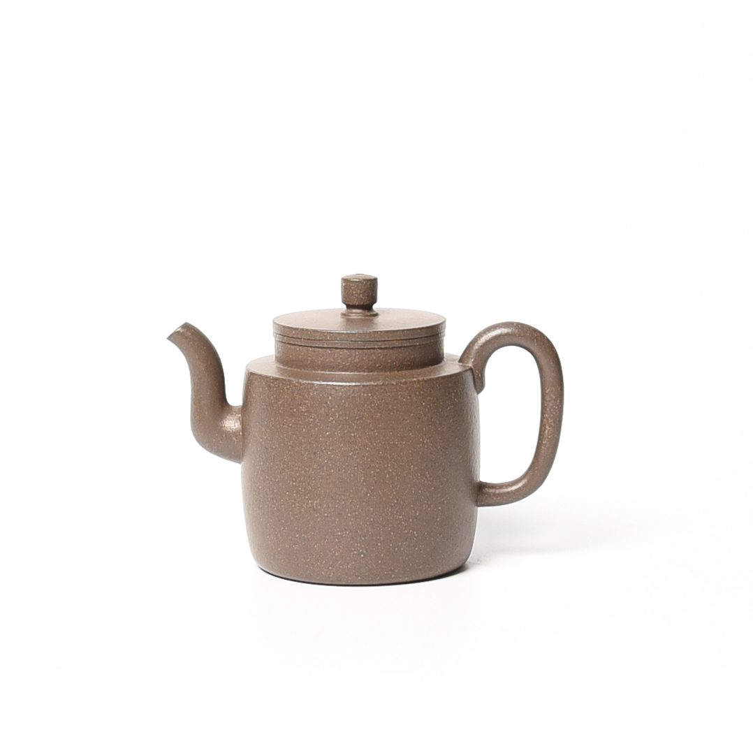 明式执壶·源林堂 | 170C 50目黄龙山青段 内推 精工半手 紫砂壶