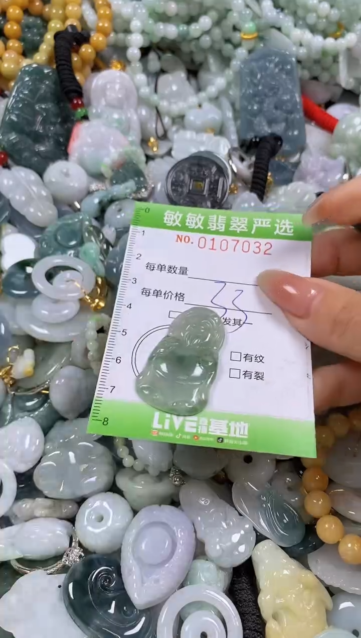 【闪购商品】翡翠颈饰未镶嵌闪购0107032