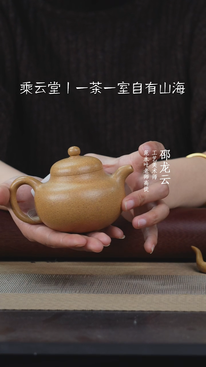 【闪购商品】紫砂茶壶段泥柿圆